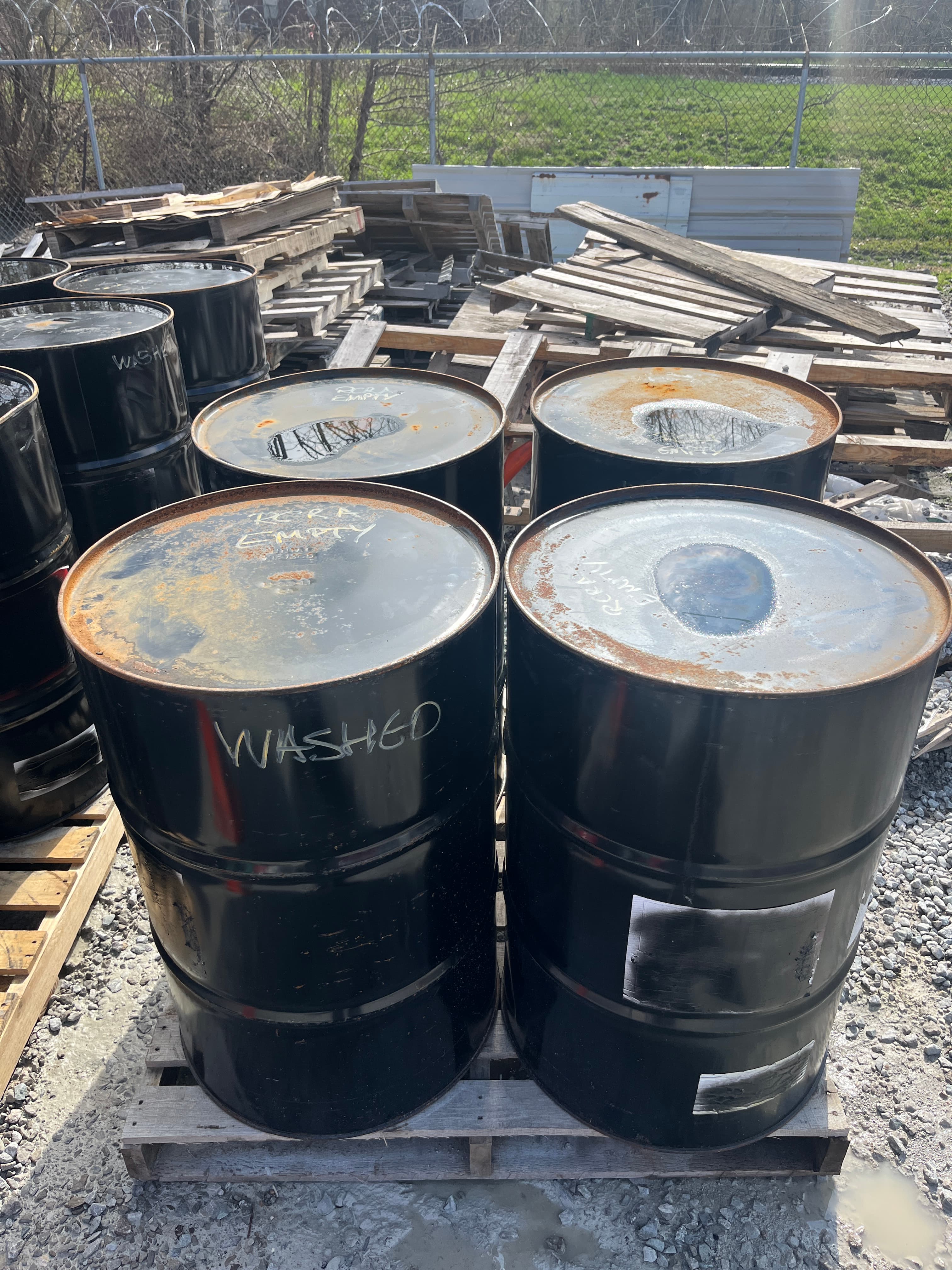 Damaged 24x24x35 Metal Drums - Louisville, KY 40216 - Image 3