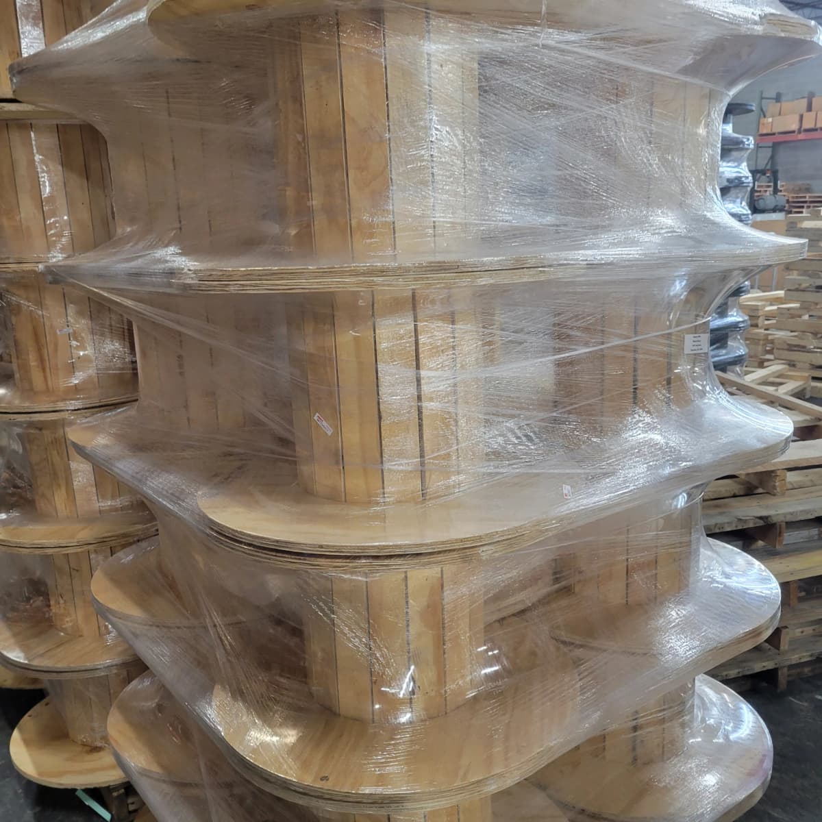 New 24x24x18 Wooden Spools - Charlotte, NC 28208