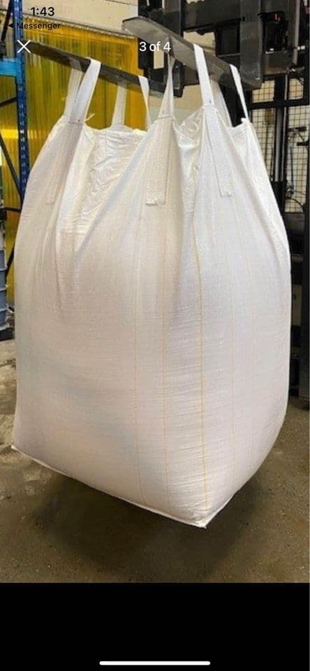 Used FIBC Super Sacks 48" x 40" x 40"- Roswell NM 88203