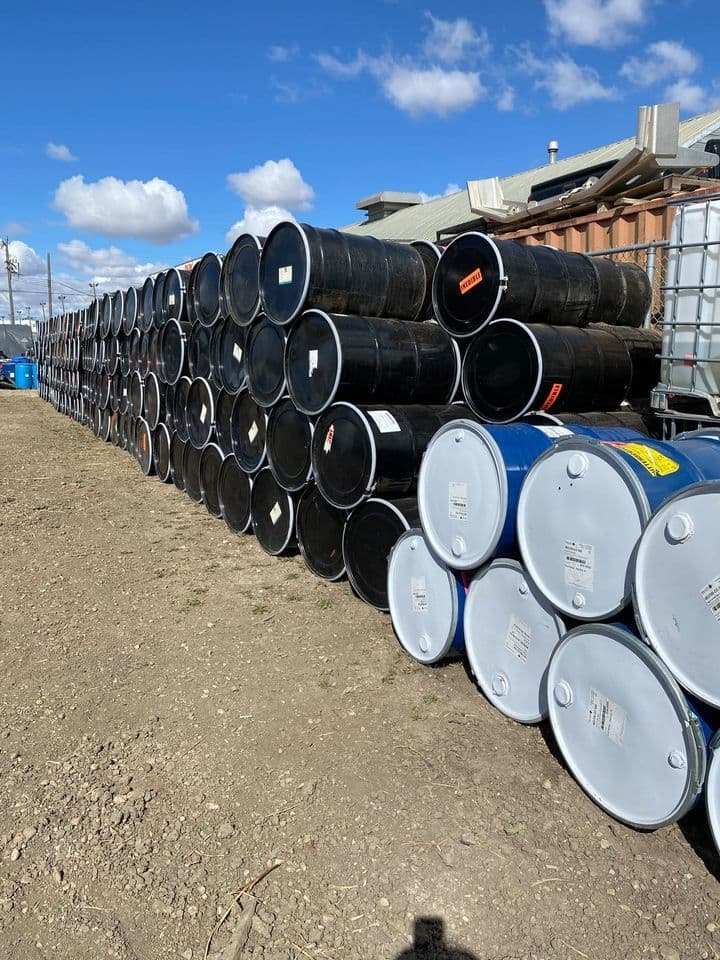 55 Gallon Used Metal Drums - Goffstown NH 03045