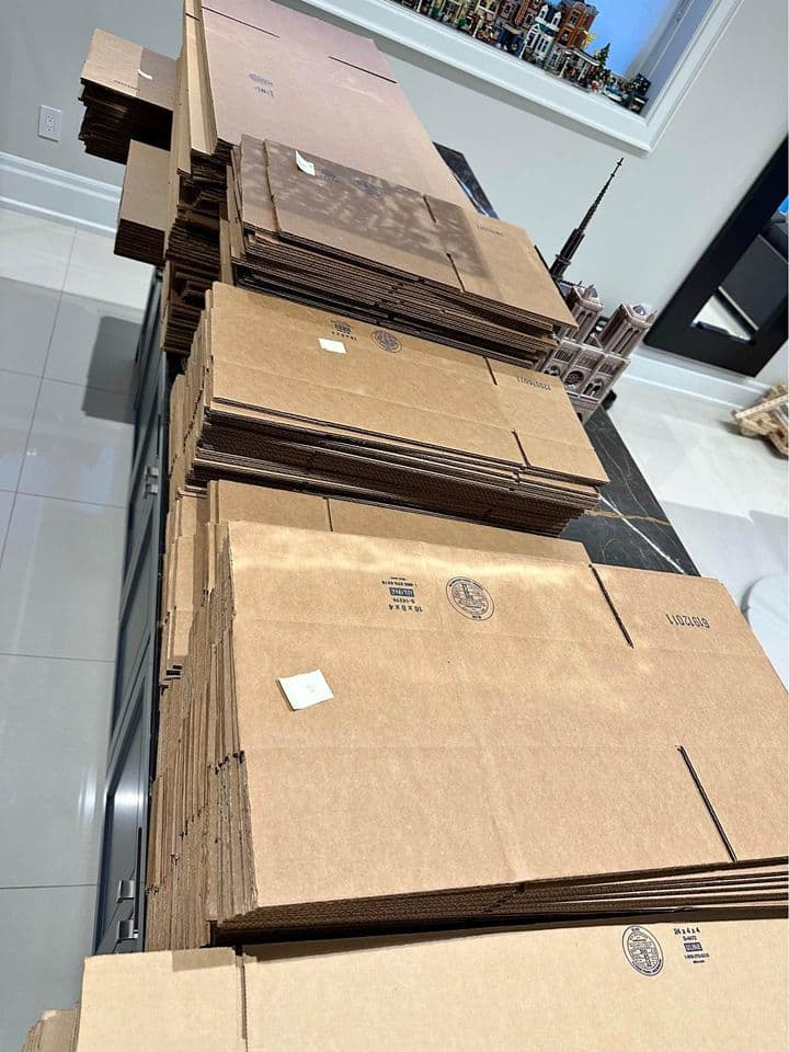 Used 24x4x4 ULine Shipping Boxes - Saint Paul MN 55104