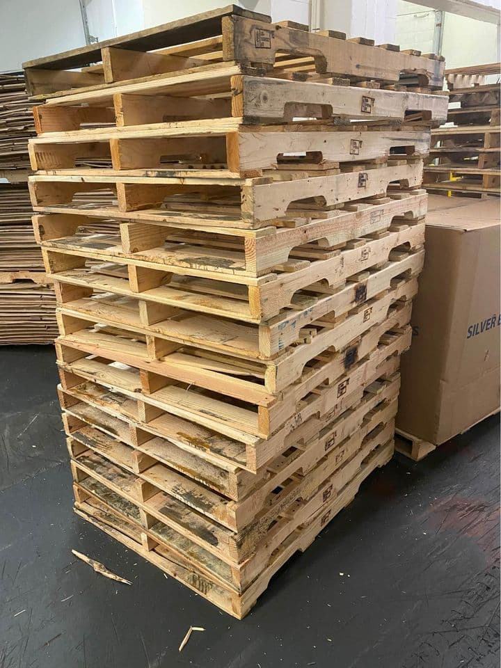 48 x 40 Used 2-Way Stringer Pallets - Albuquerque NM 87102