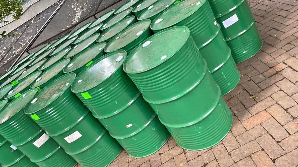 Used 55 Gallon Metal Drums - Beaver Falls PA 15010