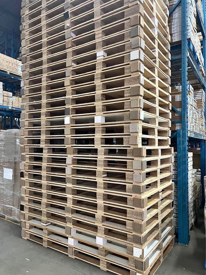 120 x 220 cm New Long 4-Way Block Pallets - Parkersburg WV 26101