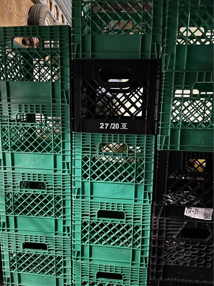 12”x12” Used Plastic Crates - Rochester MN 55901