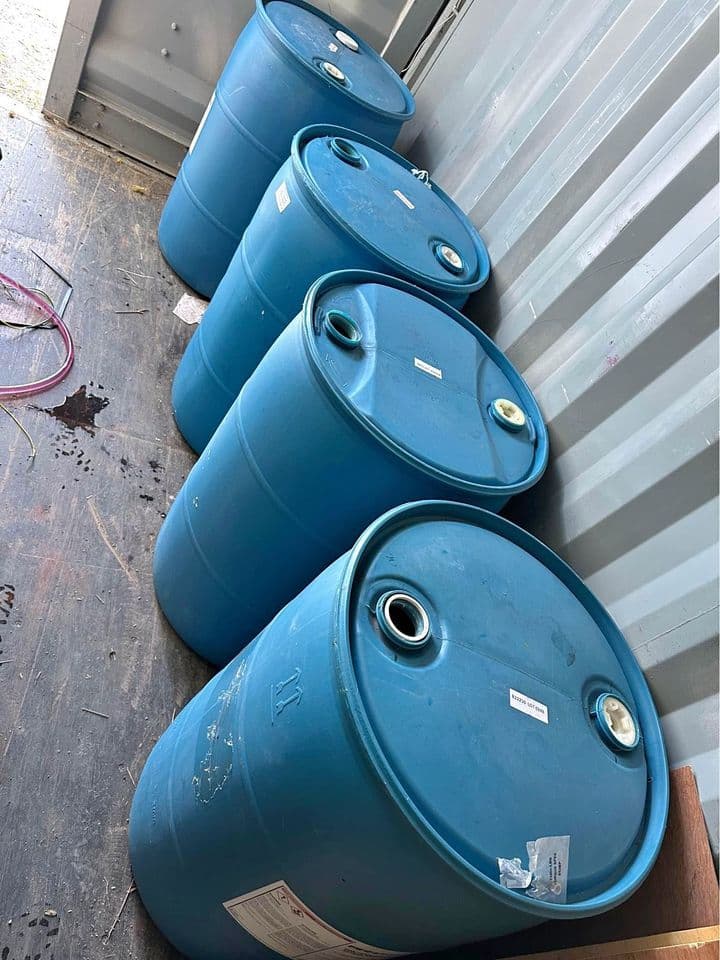 Used 55 Gallon Closed Head Plastic Drums - Cleveland OH 44102