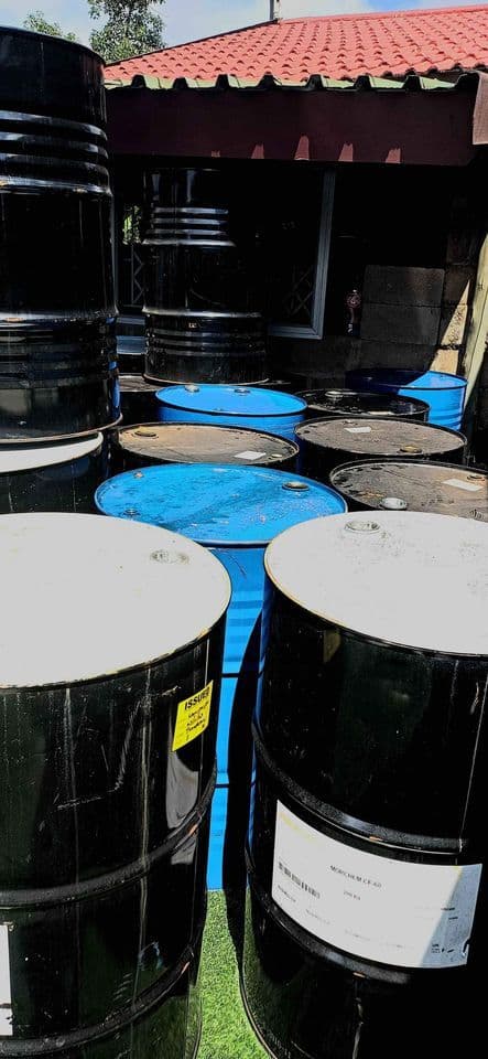 Used 55 Gallon Metal Drums - Belen NM 87002