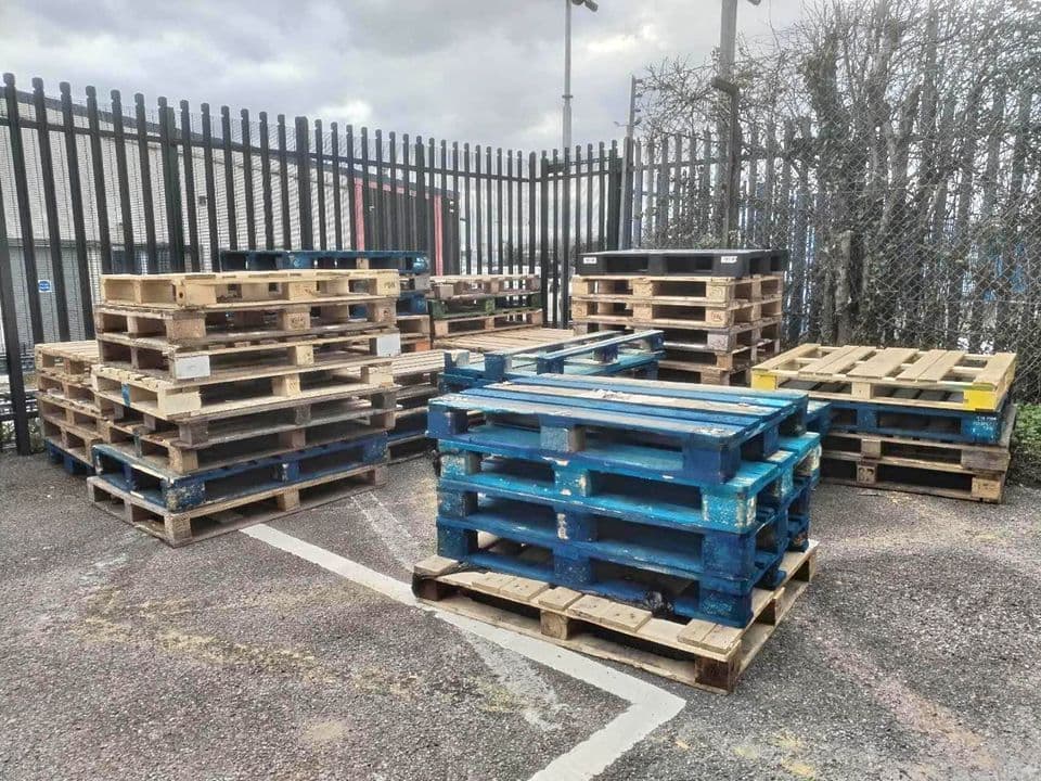 800 x 1200 Used 4-Way Stringer Euro Pallets - Norcross GA 30075