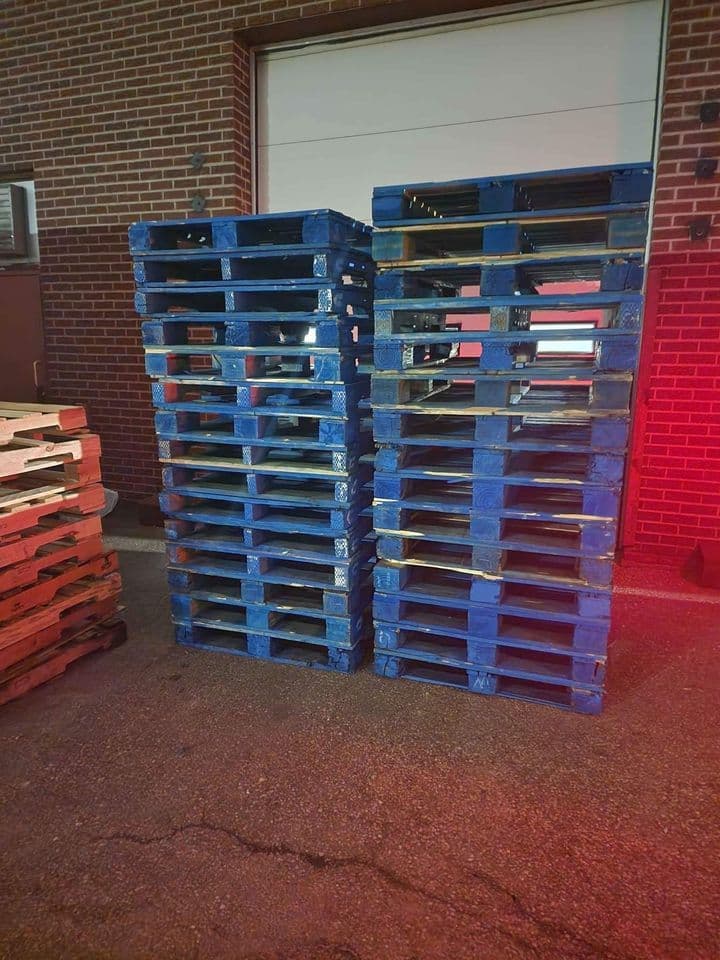 48 x 40 Used 4-Way CBA Block Pallets - Billings MT 59105