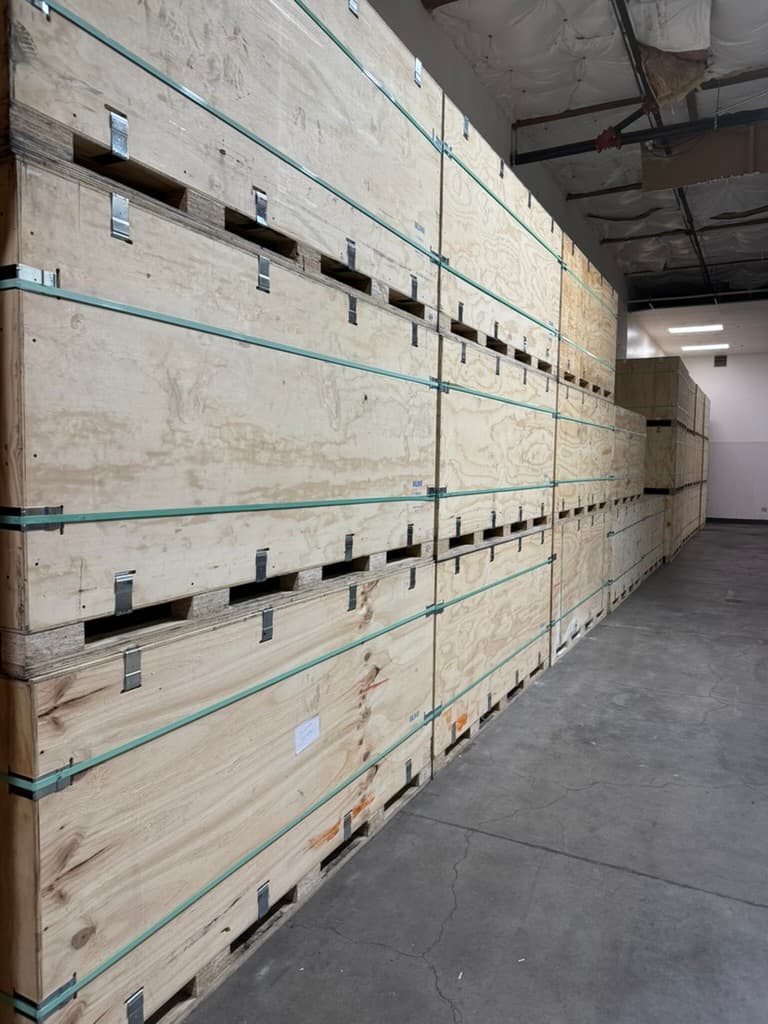 Used Wood Crates