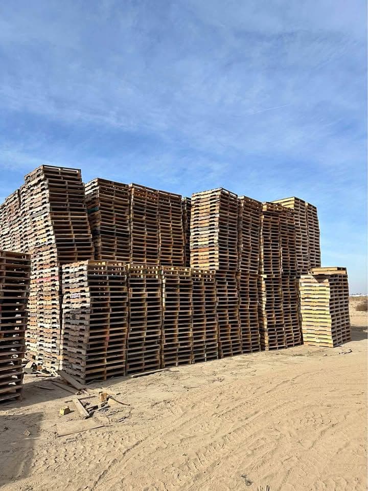 Grade B 48 x 40 #2 Stringer 4-way Wooden Pallets - El Paso TX 79912