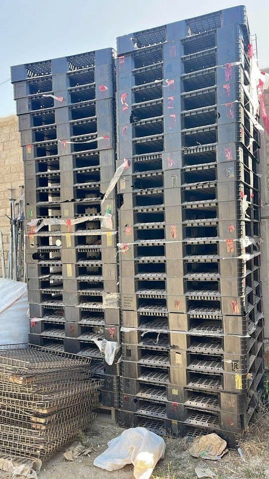 43 x 43 Used Plastic 4-way Pallets - Waipahu HI 96797