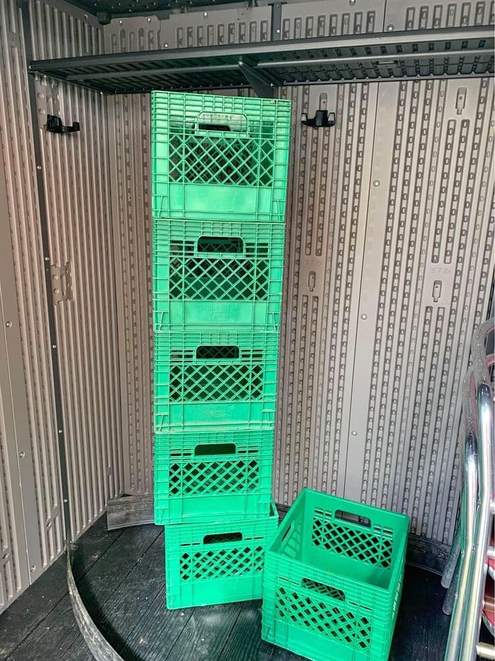 New 13x13x11 Milk Crates - Pittsburgh PA 15206
