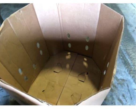 3 Wall Veggie Product Gaylord Boxes - Oklahoma City OK 73160