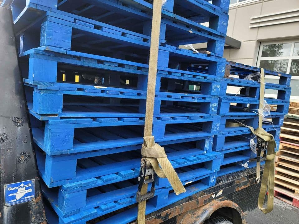 48 x 40 Used 4-Way Standard Block Pallets - Honolulu HI 96813