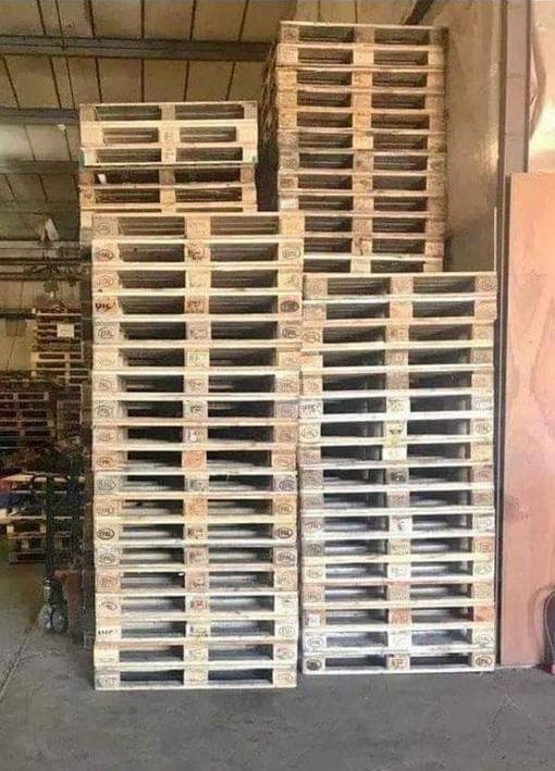 800 x 1200 New 4-Way Block Euro Pallets - Charleston WV 25304