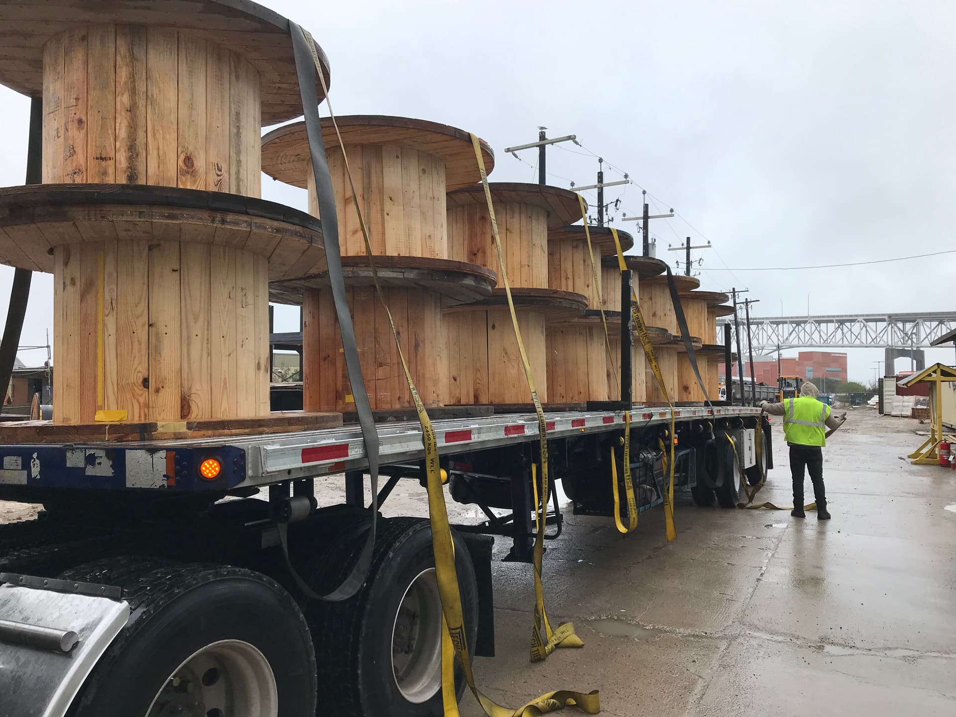 Used 66x36 Wooden Spools - Corpus Christi, TX 78401