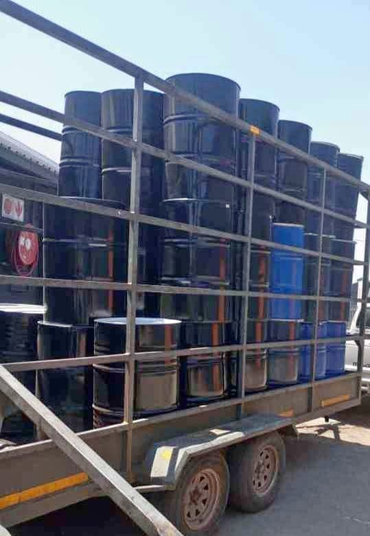 Used Rinsed 55 Gallon Metal Drums - West Linn OR 97068