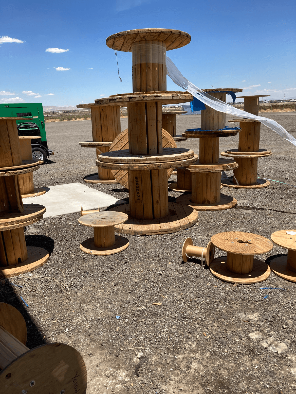 New Wooden Spools