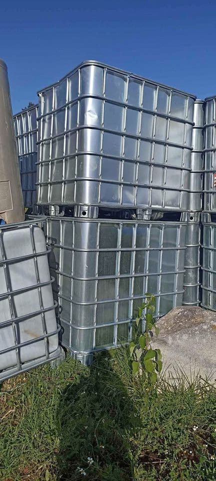 330 Gallon Heavy Duty Metal IBC Tanks - Starkville MS 39759