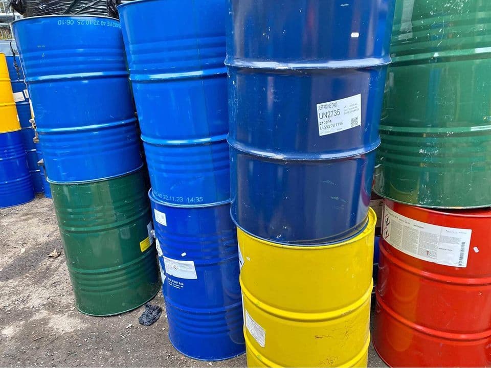 Used 55 Gallon Metal Drums - Bristow VA 20136