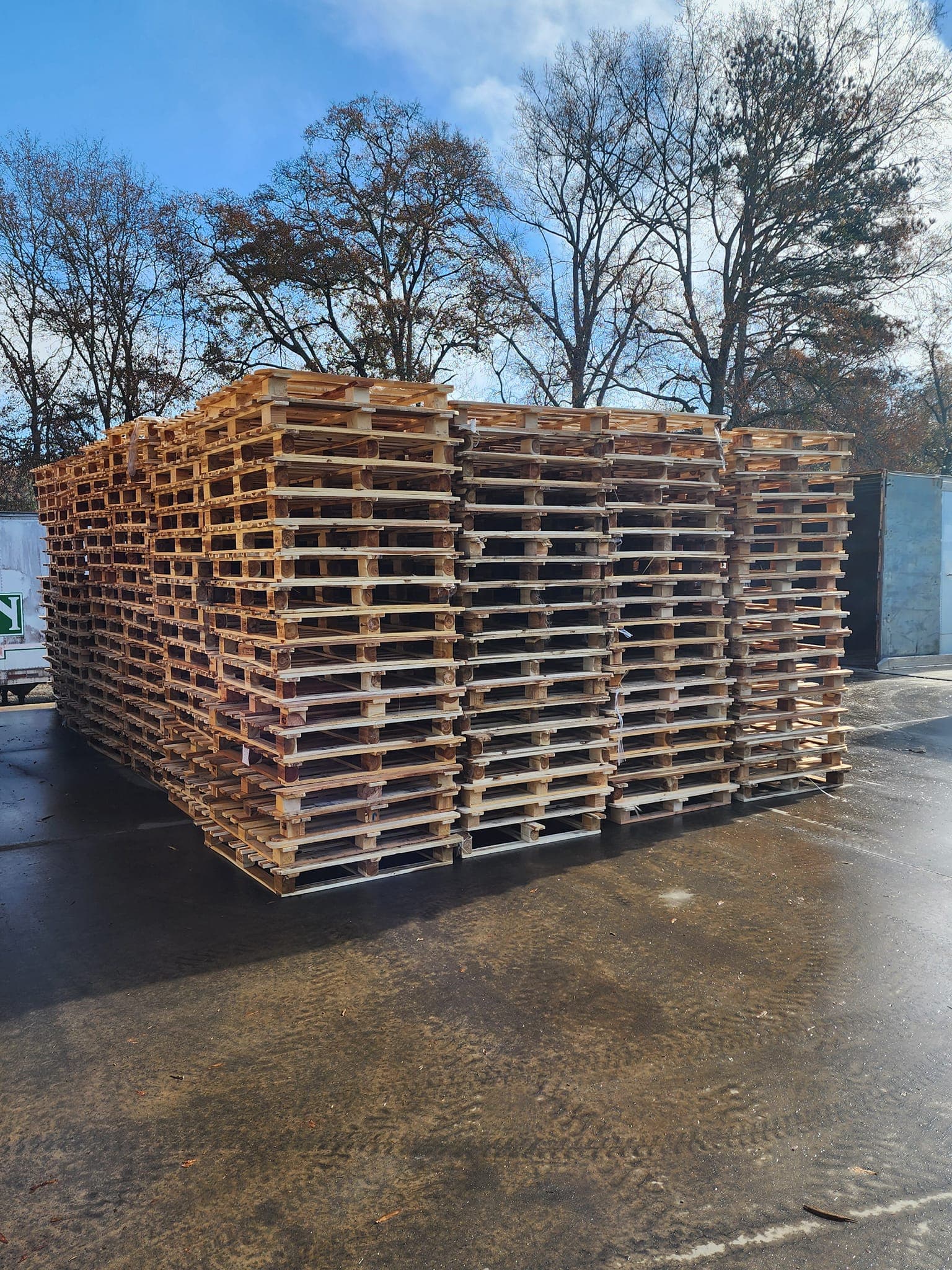 Used 48" x 43" Custom Block Pallets -  Savannah GA 31419