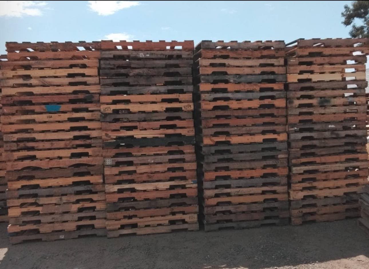 Truckloads of Grade B 48 x 40 Wooden Stringer Pallets - Rio Rancho NM 87124