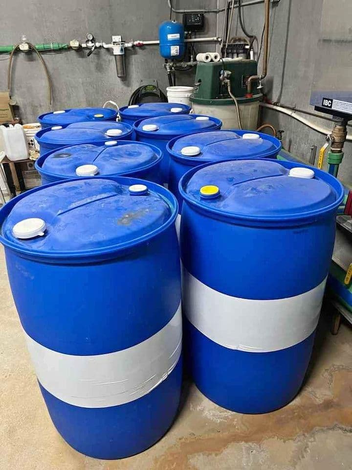 New 60 Gallon Closed Top Plastic Drums - Lincoln NE 68506