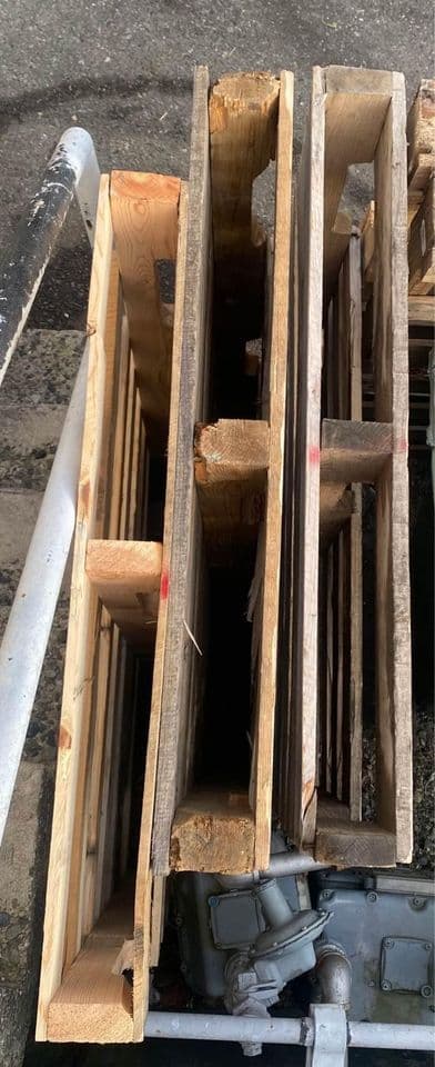 48 x 40 Used 2-Way Stringer CBA Pallets - Grand Island NE 68801