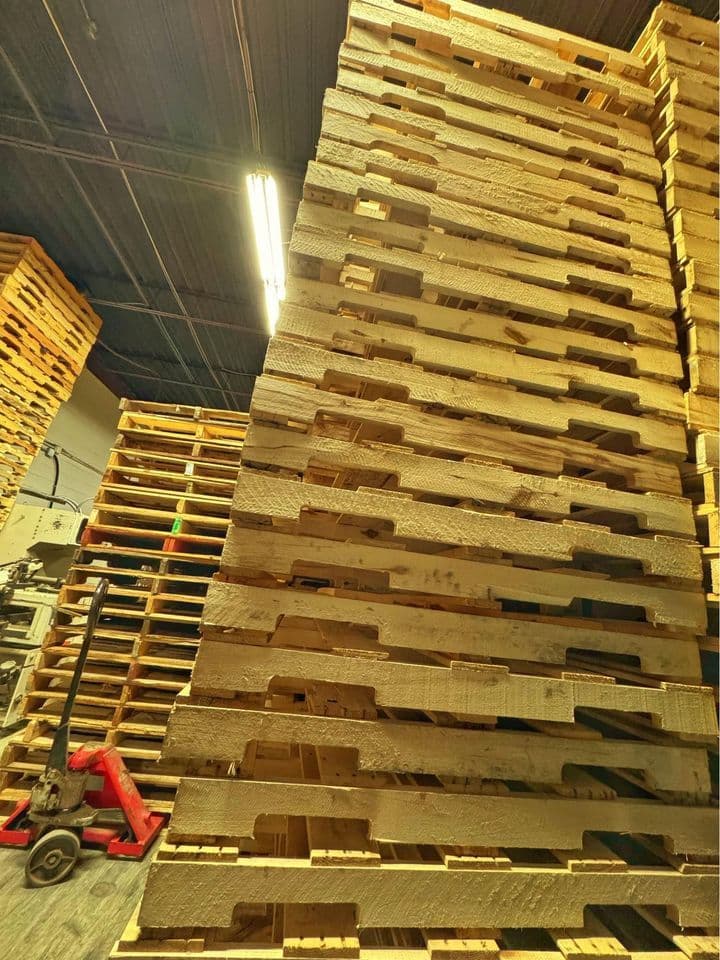 1000 x 1200 Repaired Grade B 2-Way Stringer Pallets - Decatur GA 30032