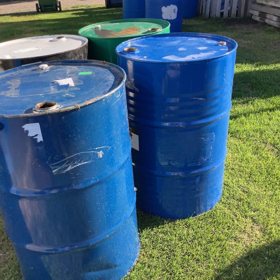 Used 55 Gallon Metal Drums - Brandon MS 39042