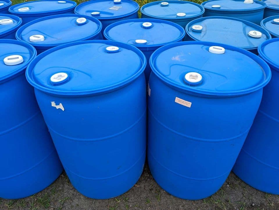 55 Gallon New Plastic Drums - Lees Summit MO 64063