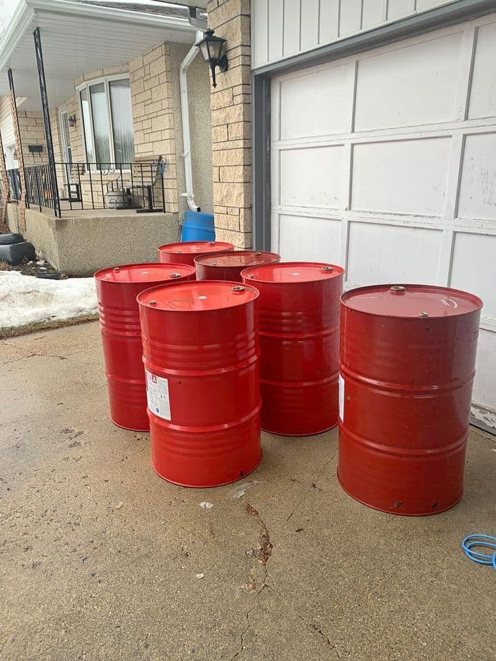 55 Gallon Used Metal Drums - Missoula MT 59808