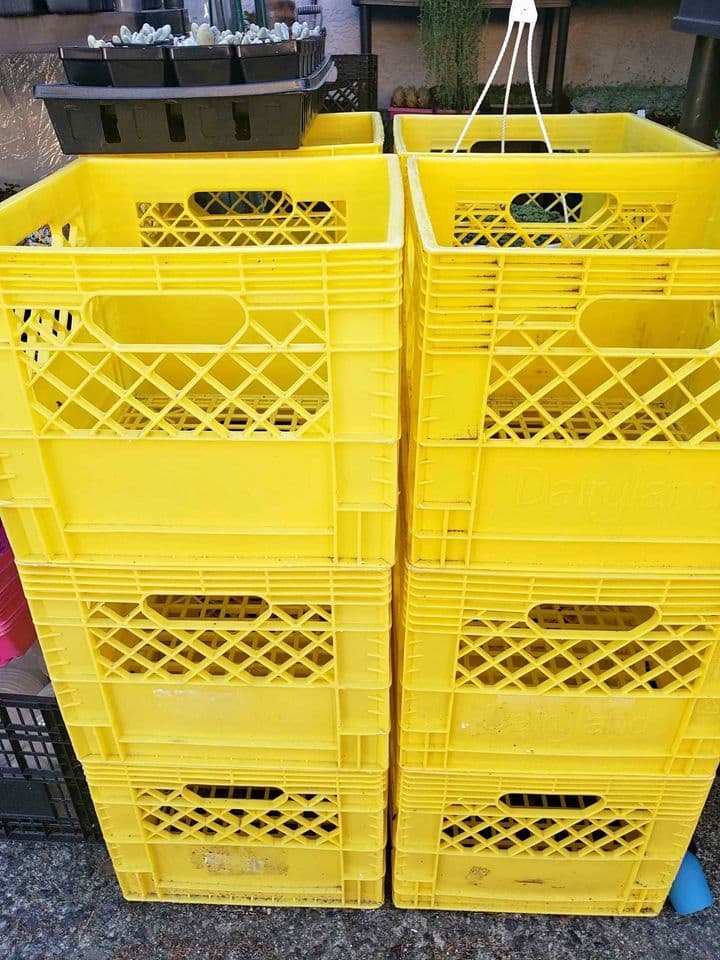 27x27x27 cm Milk Crates - Las Vegas NV 89108