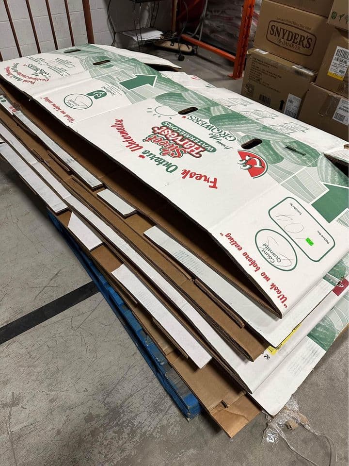 48 x 40 x 24 Used Watermelon Gaylord Boxes - Billings MT 59102