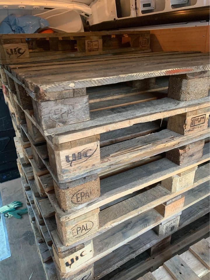 800 x 1200 Used 4-Way Block EPAL Euro Pallets - Ann Arbor MI 48103