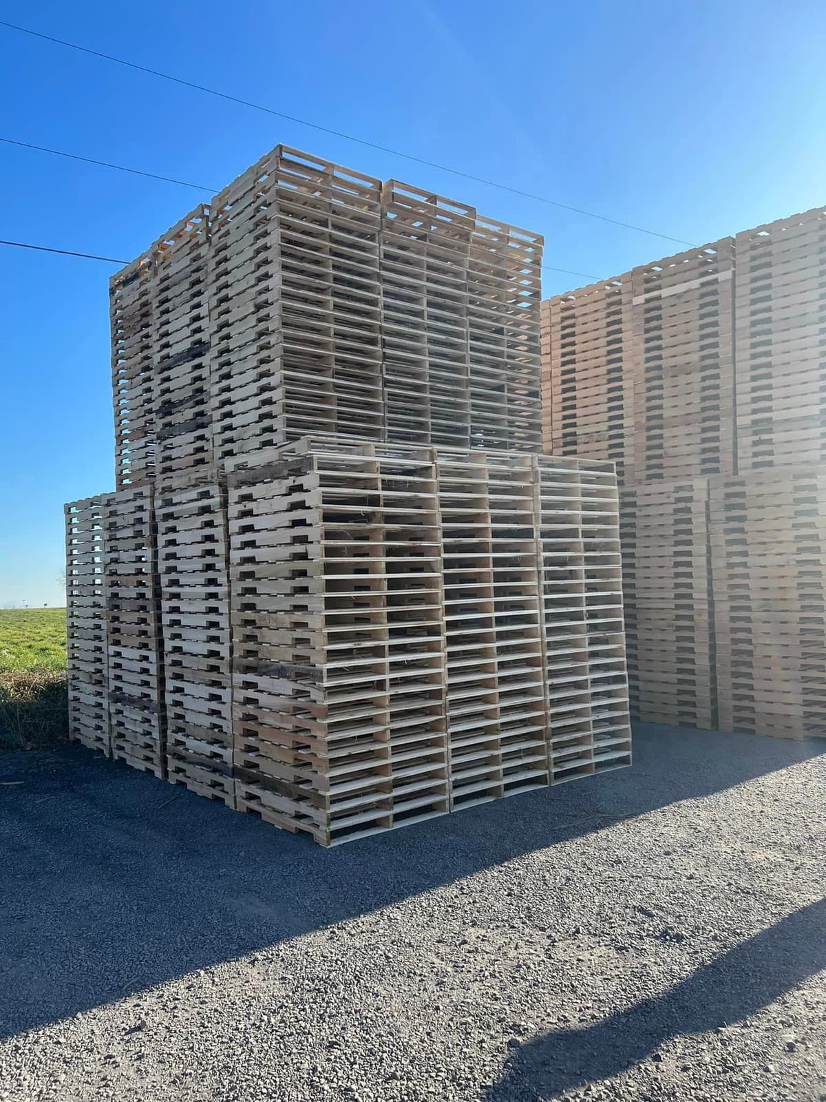 48 X 40 Repaired Grade A 4-way Stringer Skid - Woodstock, GA 30188