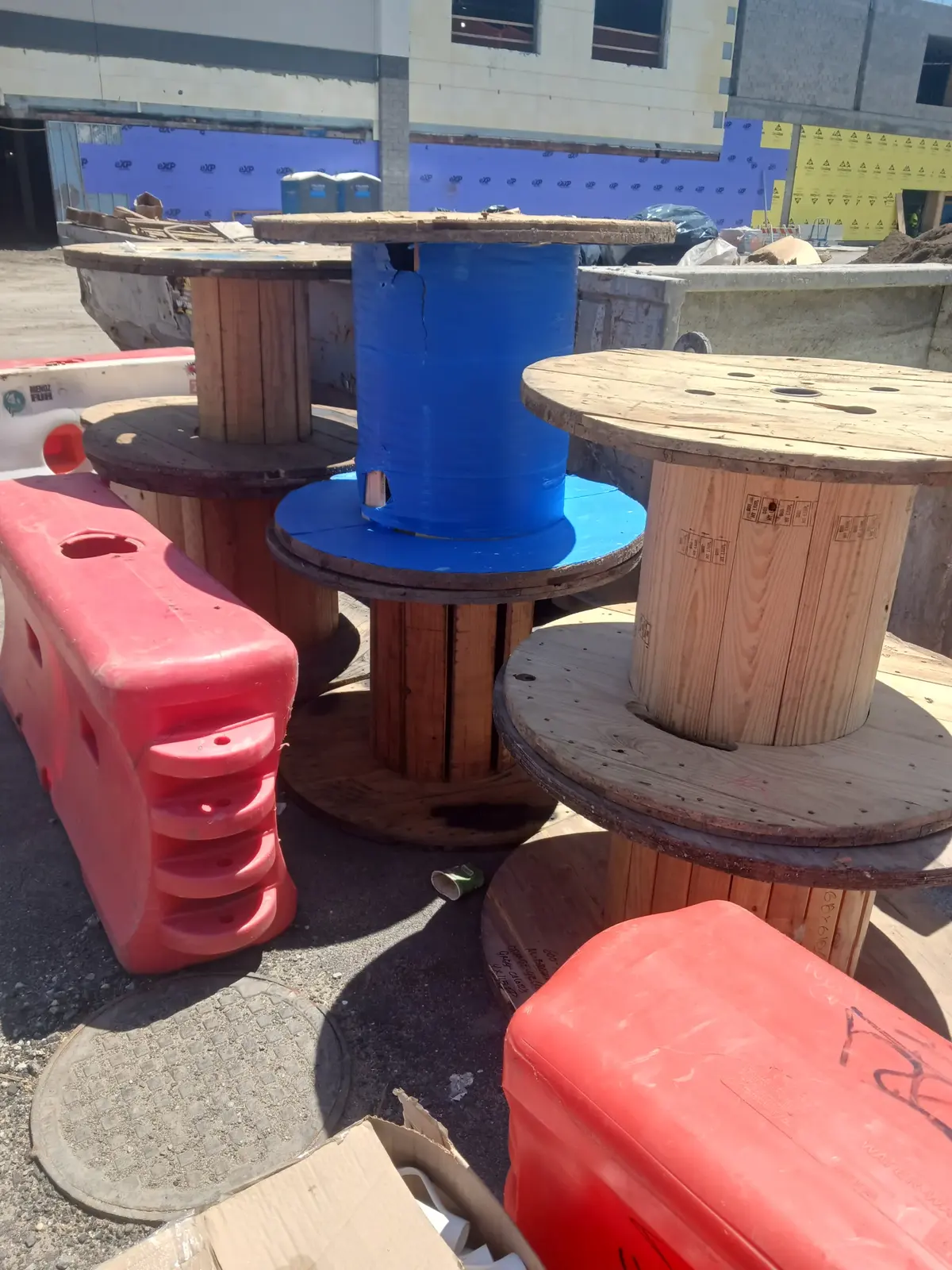 Used Wooden Spools - The Bronx, NY 10473