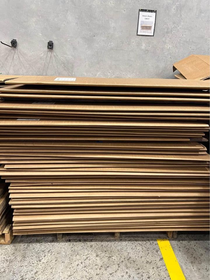 2 Ply Double Wall 48 x 40 x 48 Used Bulk Boxes - 	Plymouth MA 02360