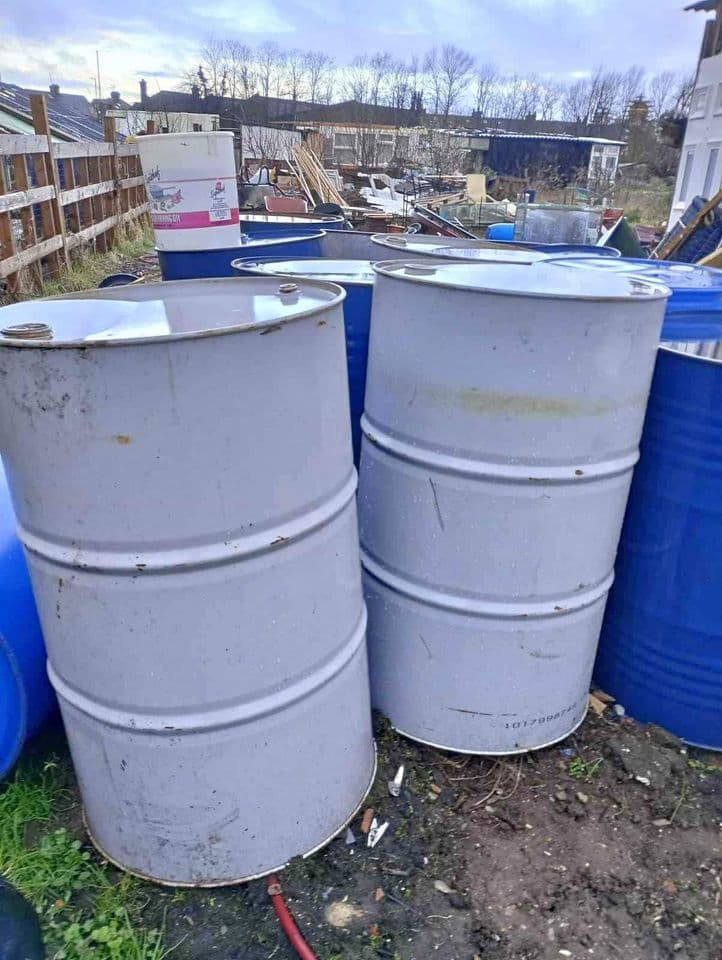 Used 55 Gallon Metal Drums - Wasilla AK 99654