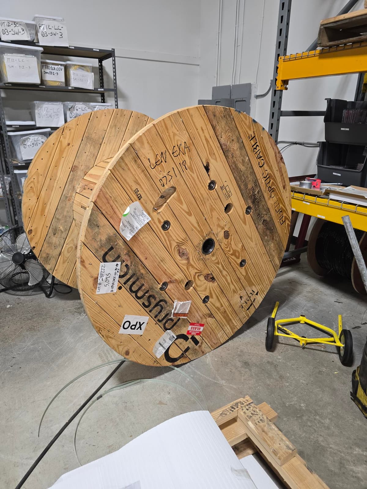 Used 42x19x24 Wooden Spools - Lawrenceville, GA 30046