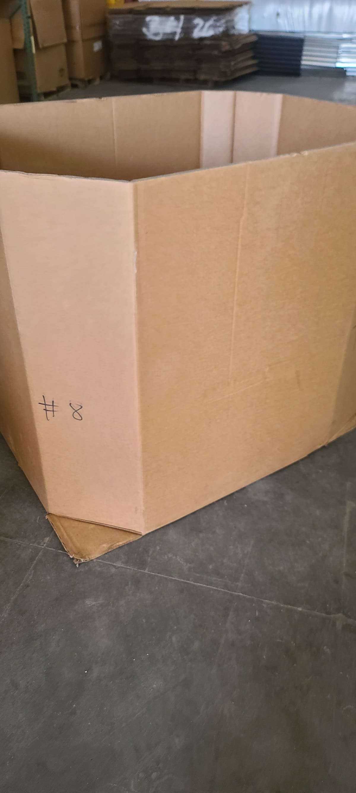 Used 40x46x41 3 ply Gaylord Boxes - Dallas, TX 75104