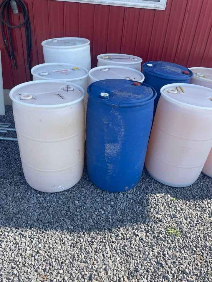 Used 55 gallon (208L) Plastic Drums - Littleton CO 80127