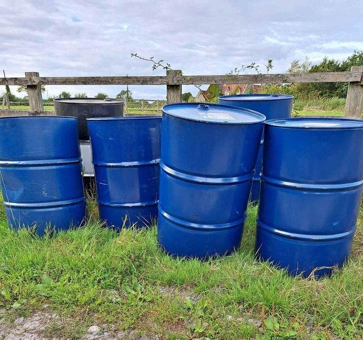 Used 55 Gallon Rinsed Metal Drums - Rockfall CT 06481
