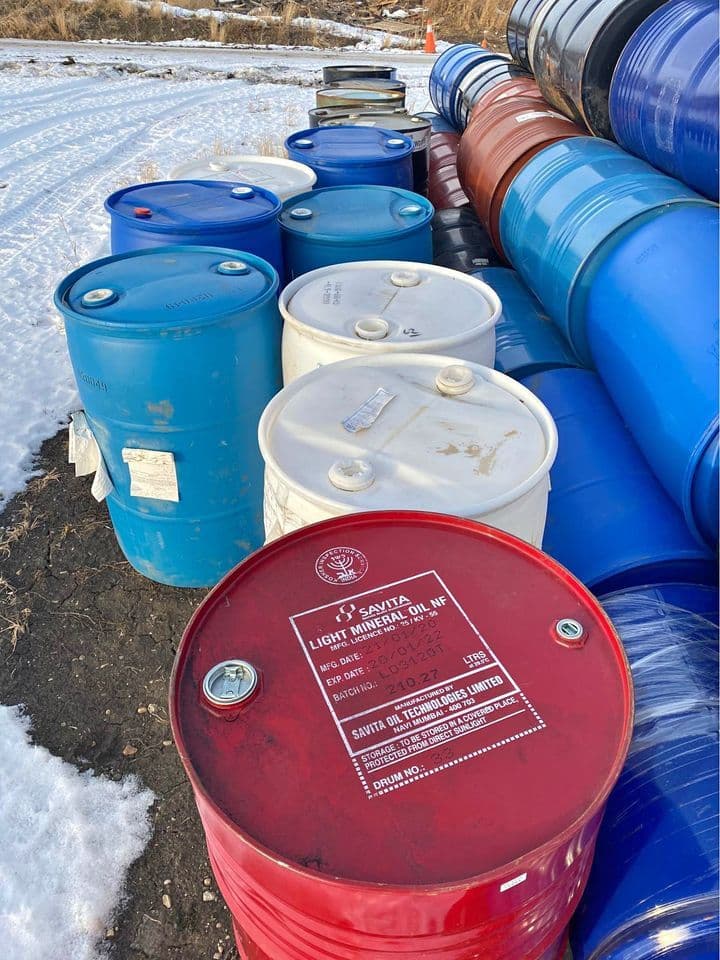 Used 55 Gallon Plastic Drums - Tulsa OK 74112