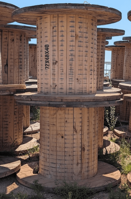 72x48x40 Wooden Spools - Abilene, TX 79601 - Image 2