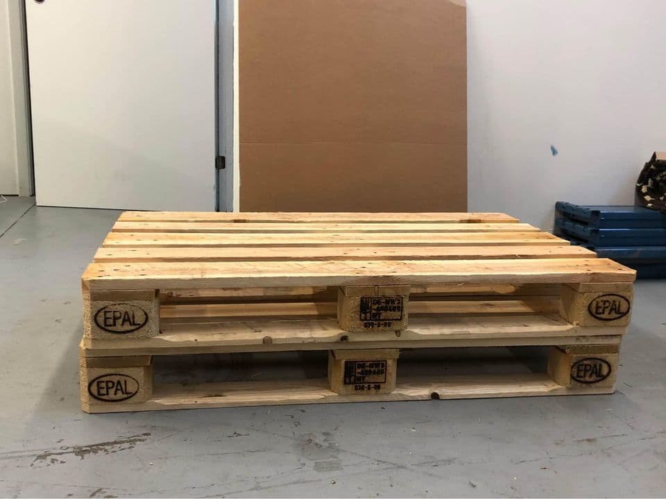 800 x 1200 Used 4-Way Block Euro Pallets - Kenosha WI 53144