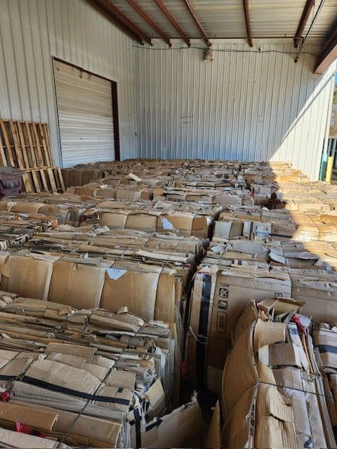 Recycled 43 x 47 x 24 Cardboard Bales - Birmingham, AL 35005