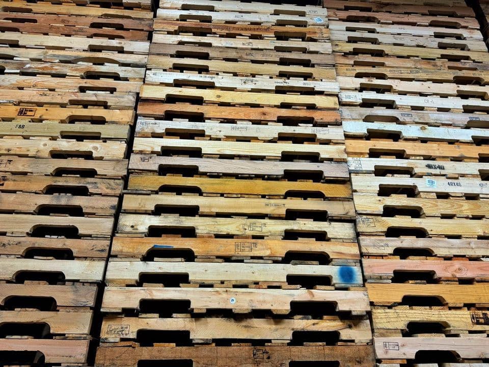 48 x 40 Used 2-Way Stringer CBA Pallets - Rapid City SD 57703