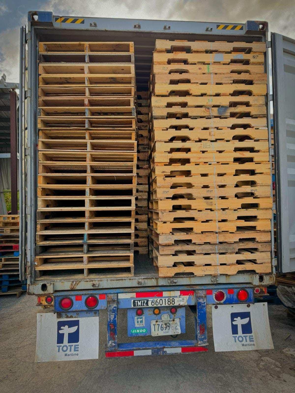 HT(Heat Treated) Used 48 x 40 Grade A Wooden Pallets  - Indianapolis IN 46227